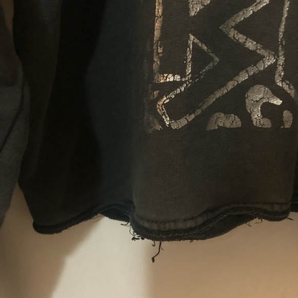 ANINE BING Reworked/Upcycled Crewneck Graphic Sweatshirt Size M - Picture 8 of 8